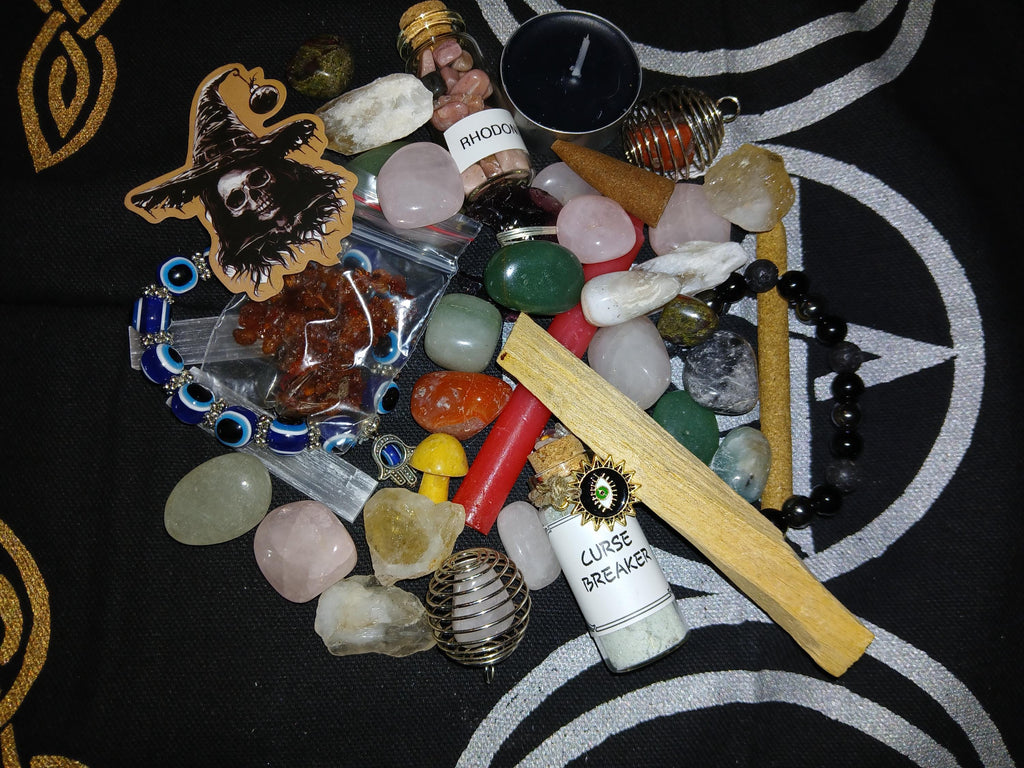 Witch Mystery Scoop: Crystals, Herbs, Charms, & Witchfetti