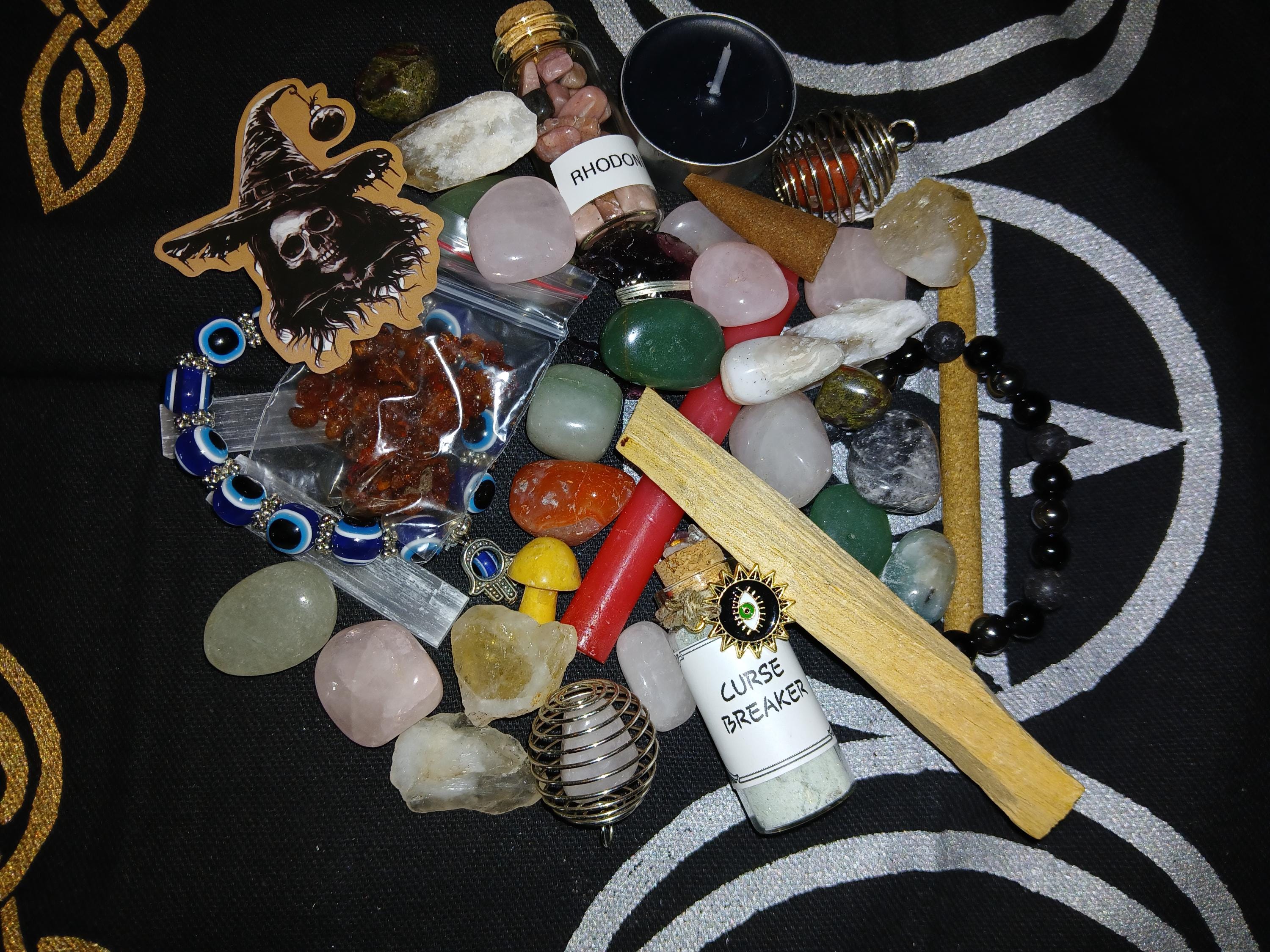 Witch Mystery Scoop: Crystals, Herbs, Charms, & Witchfetti