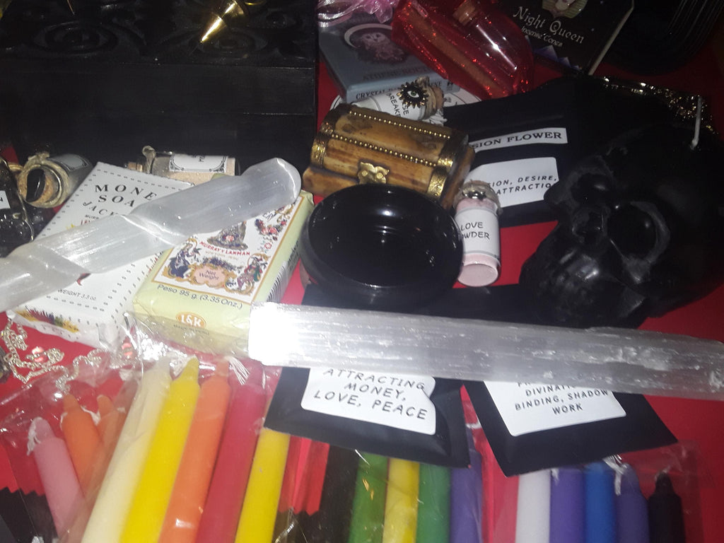 Witchy mystery box : Mystery Witchcraft Box with Spell Supplies witches altar supplies baby witch wiccan supplies