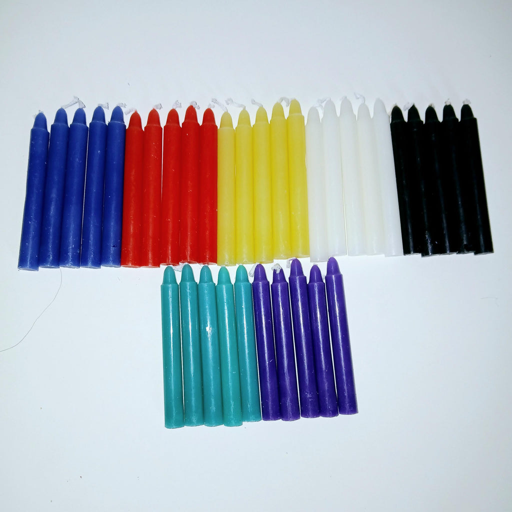 4" Chime Candles: Charged Ritual Spell Candles