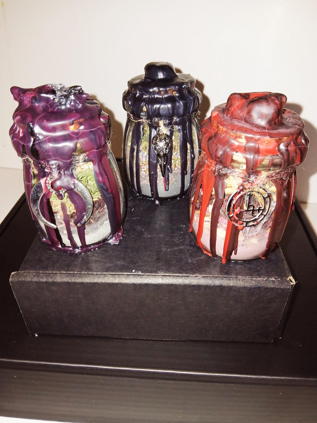 Dark Goddess Spell Bottle: Altar Adornment - The Morrigan, Hekate, Lilith
