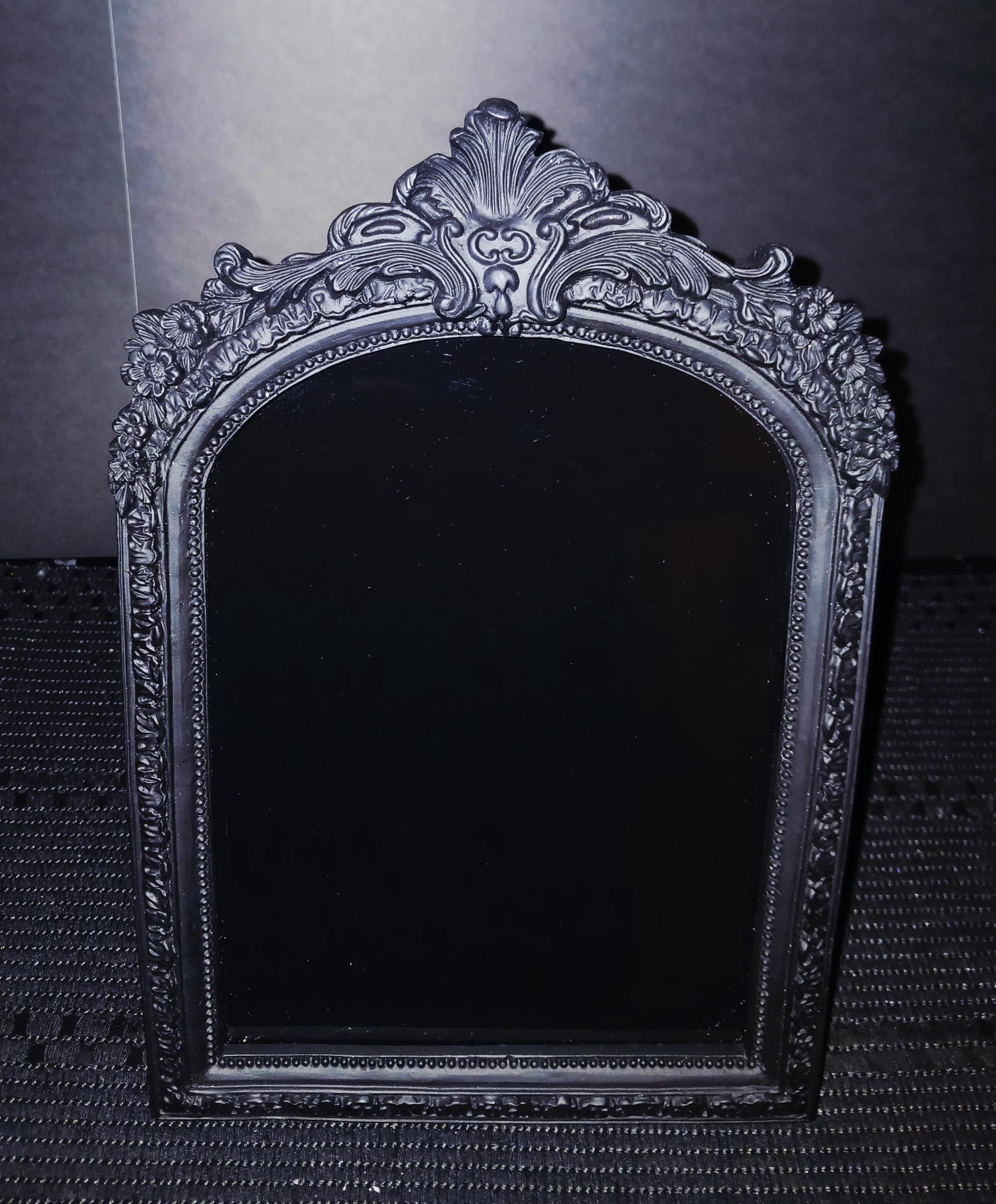 Scrying Mirror Divination Kit: Witchcraft Starter Altar with Incantation