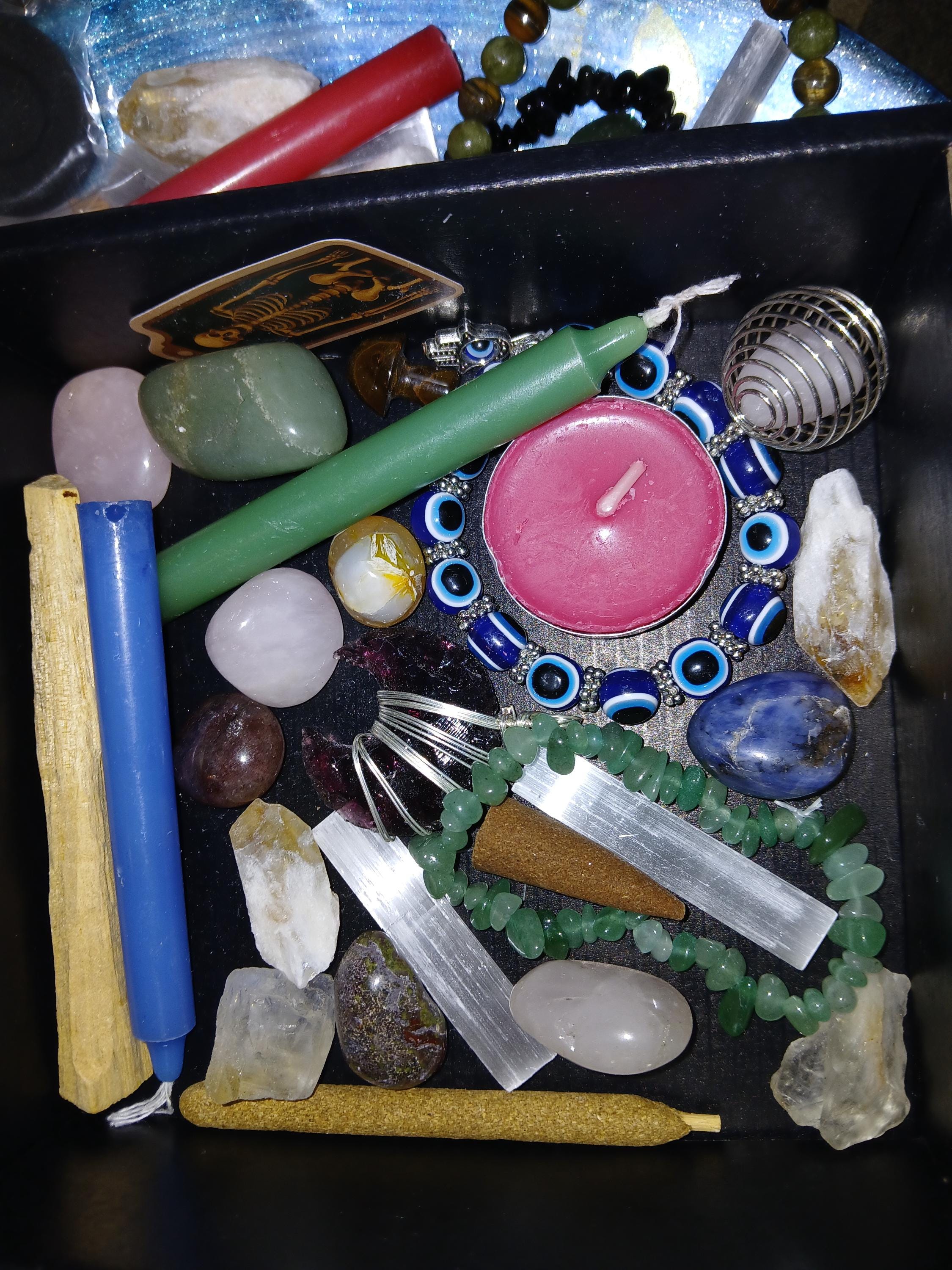 Witch Mystery Scoop: Crystals, Herbs, Charms, & Witchfetti
