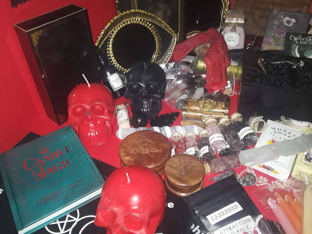 Witchy mystery box : Mystery Witchcraft Box with Spell Supplies witches altar supplies baby witch wiccan supplies