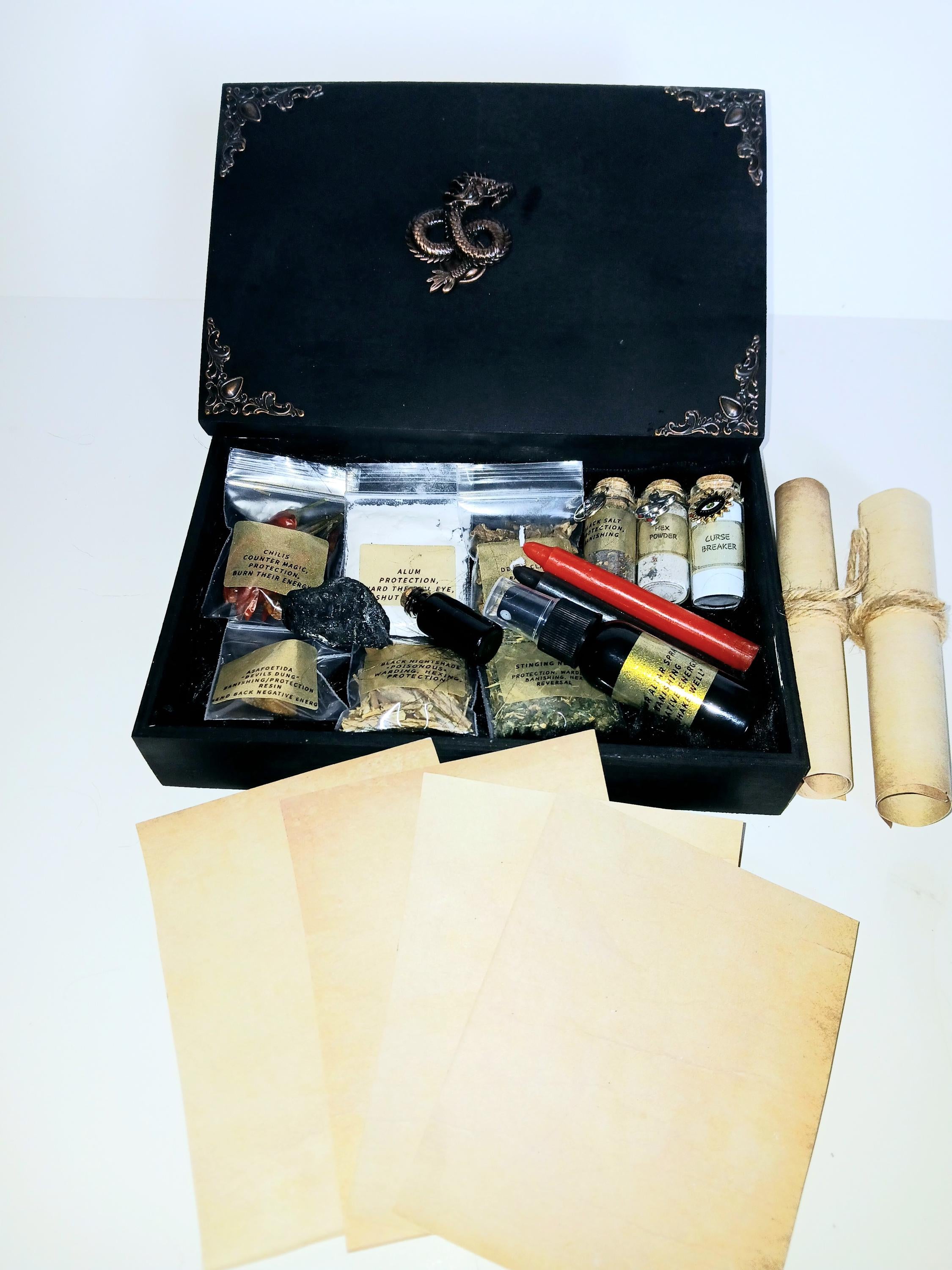 Witchcraft Box: Protection, Banishing & Hex Kit