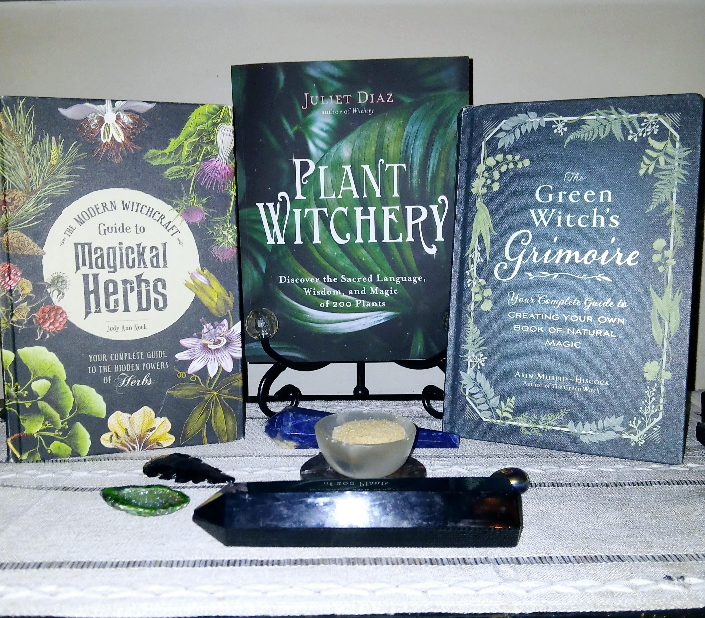 Witchcraft Books: Herbal Grimoire, Plant Witchery, Magickal Herbs