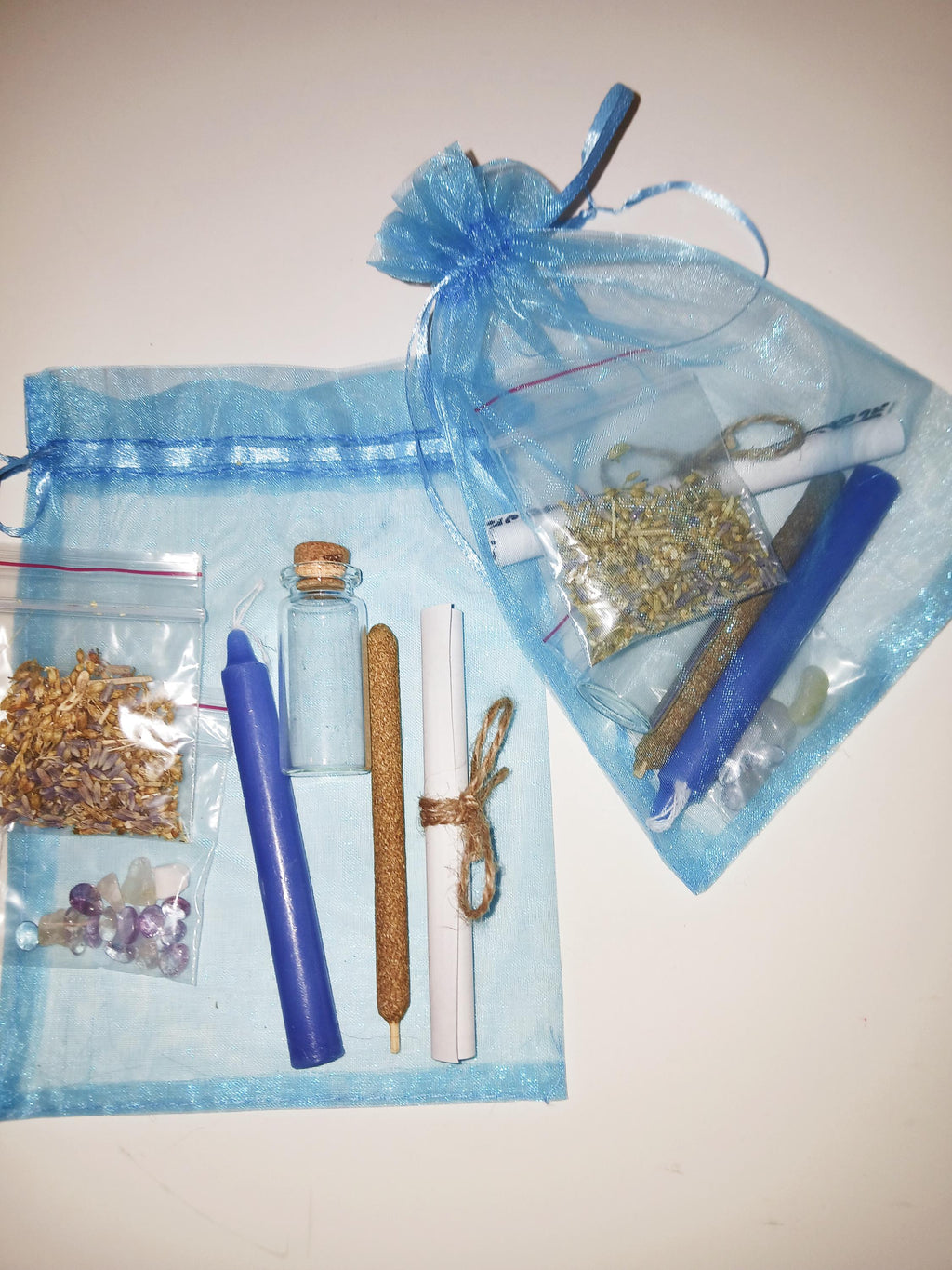 Beginner Witchcraft Spell Kit: Mini Spell Jar, Herbs & Candle