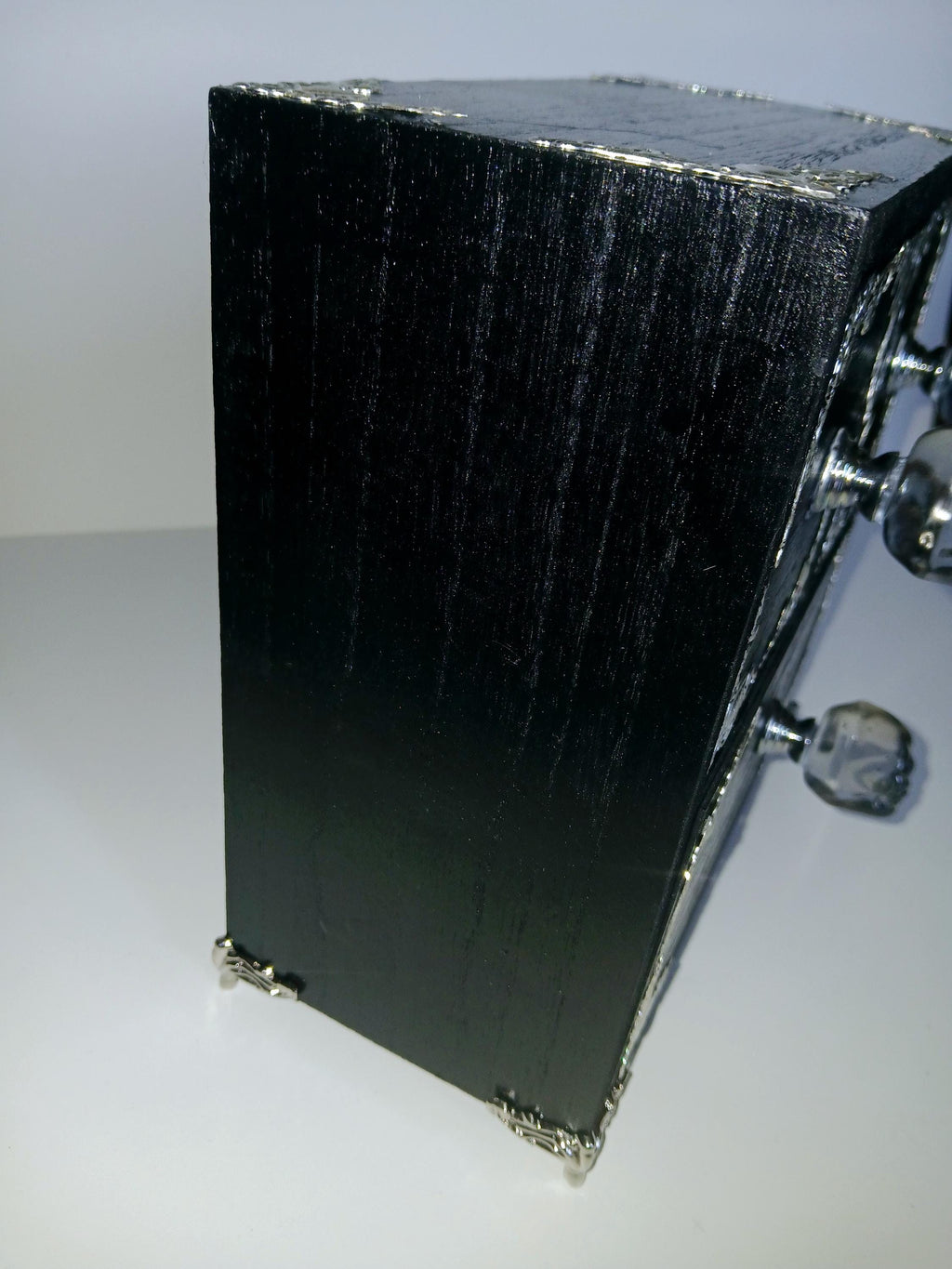 Handmade Wooden Witches Chest: Altar Apothecary Herb Box