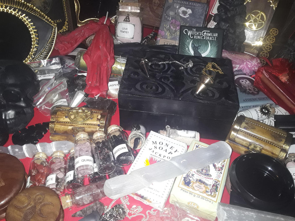 Witchy mystery box : Mystery Witchcraft Box with Spell Supplies witches altar supplies baby witch wiccan supplies