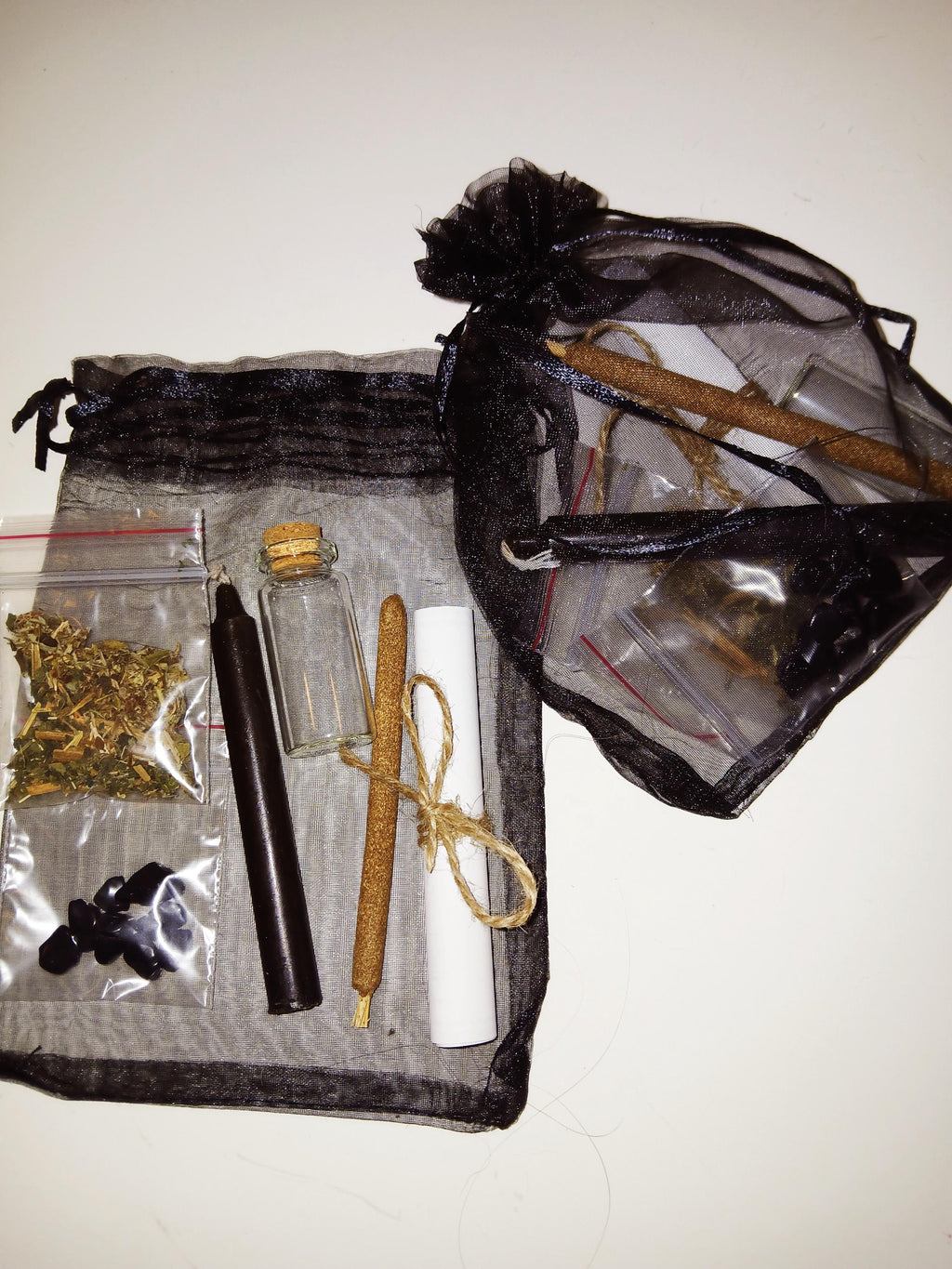 Beginner Witchcraft Spell Kit: Mini Spell Jar, Herbs & Candle