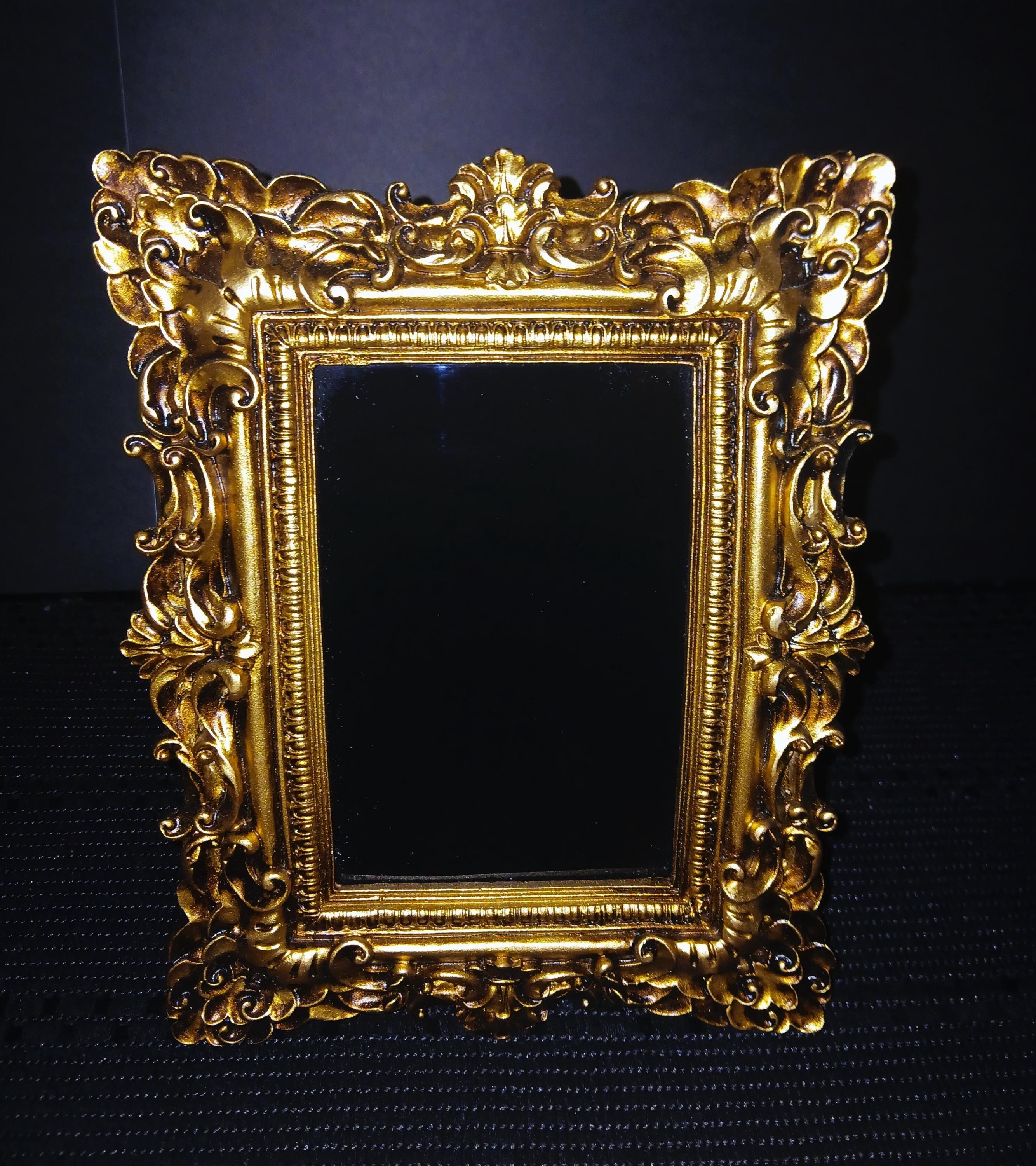 Scrying Mirror Divination Kit: Witchcraft Starter Altar with Incantation