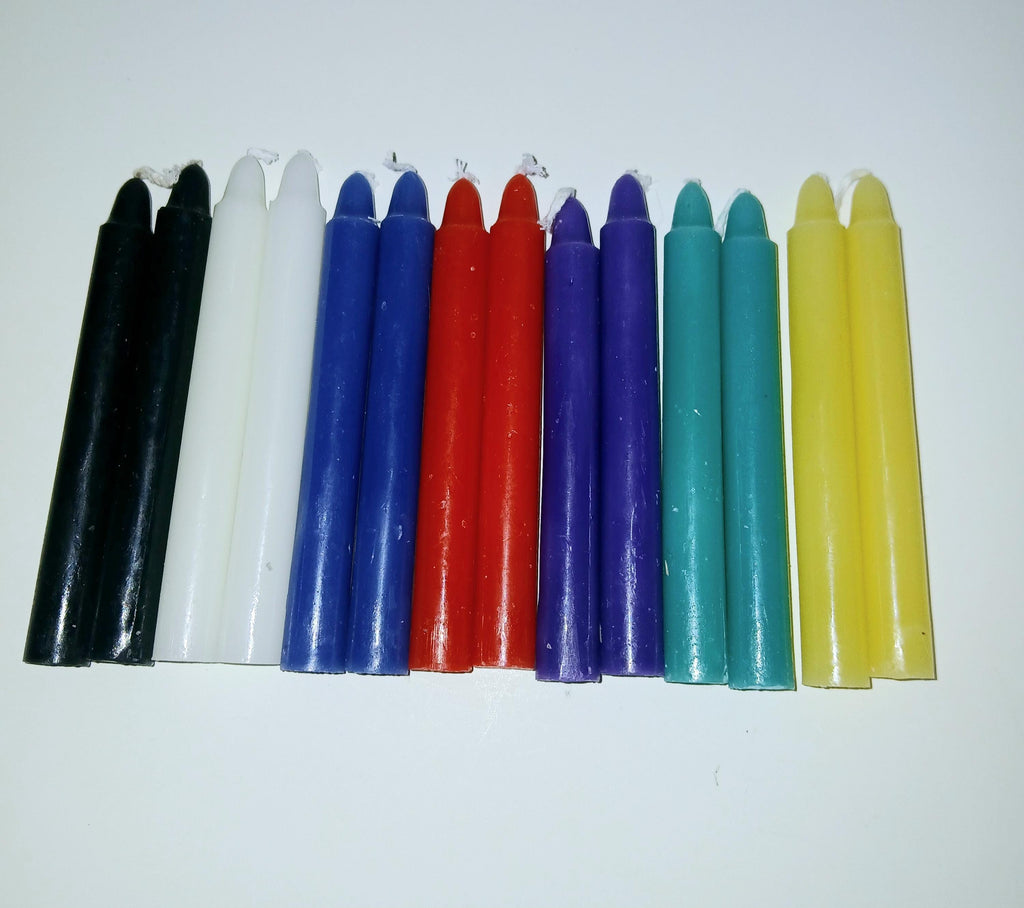 4" Chime Candles: Charged Ritual Spell Candles