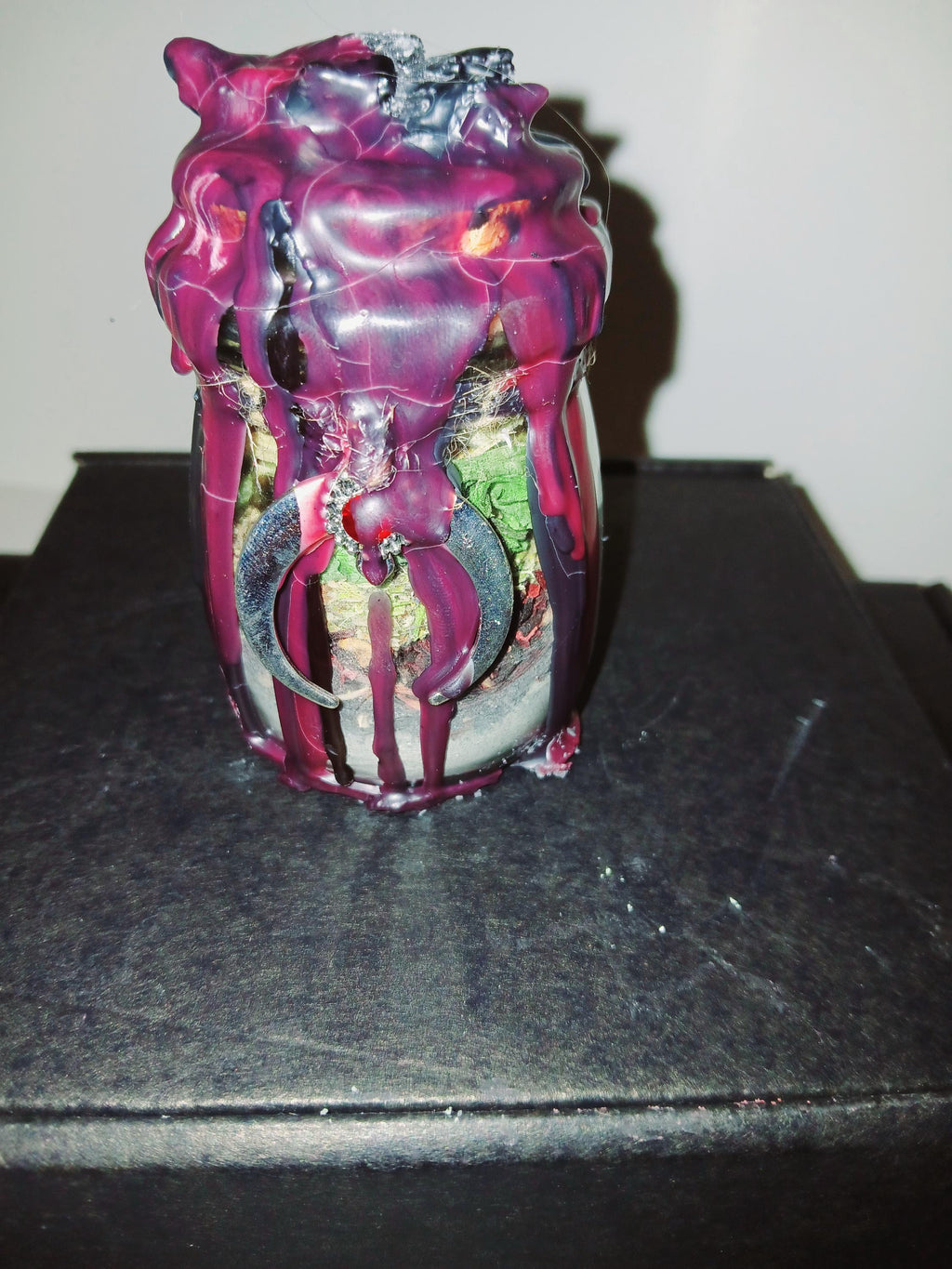 Dark Goddess Spell Bottle: Altar Adornment - The Morrigan, Hekate, Lilith