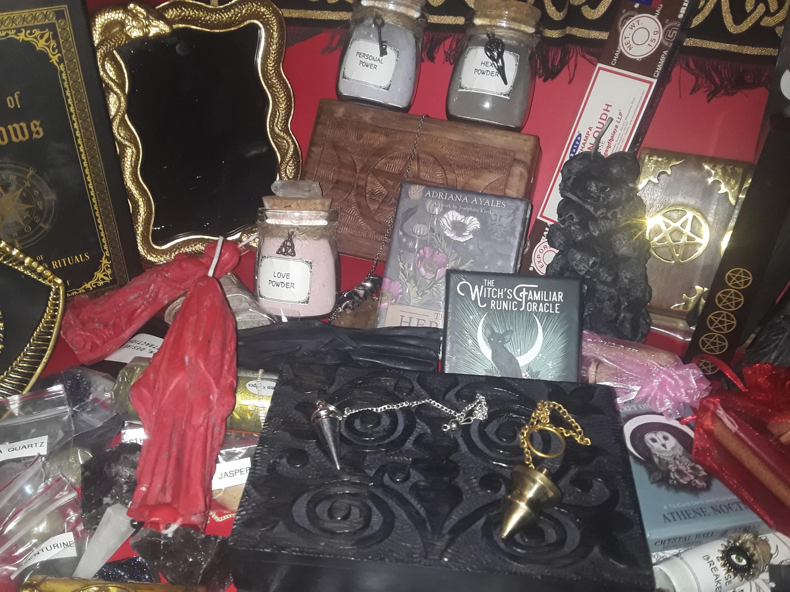 Witchy mystery box : Mystery Witchcraft Box with Spell Supplies witches altar supplies baby witch wiccan supplies