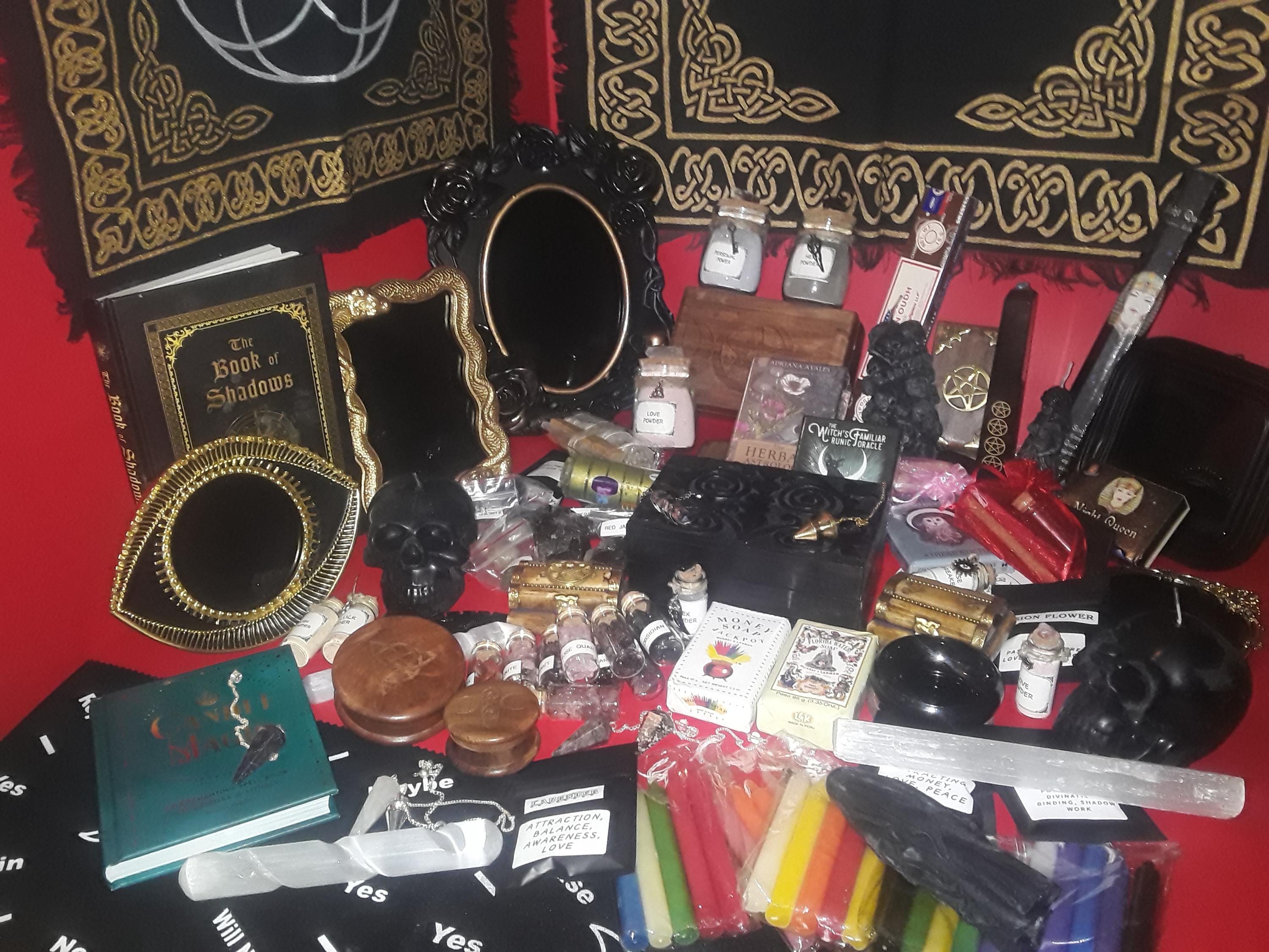 Witchy mystery box : Mystery Witchcraft Box with Spell Supplies witches altar supplies baby witch wiccan supplies