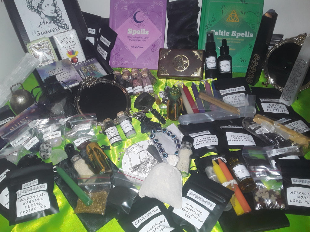 Witchy mystery box : Mystery Witchcraft Box with Spell Supplies witches altar supplies baby witch wiccan supplies